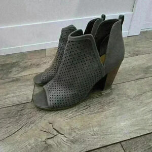 grey ankle boots,  size 10